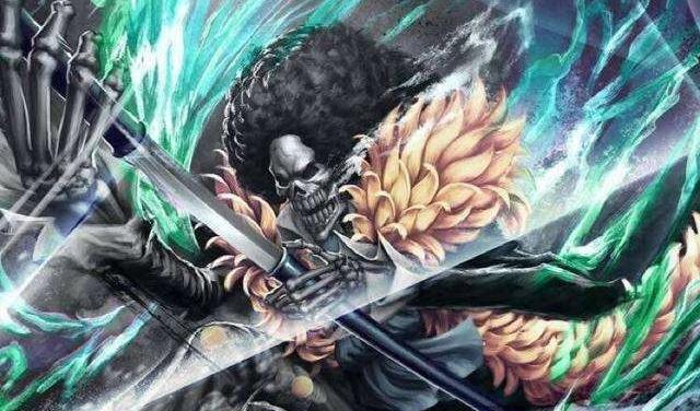 海贼王：凭一人能够抗衡罗杰白胡子的存在，曾被布鲁克指点两次