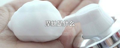 ​以前的摩丝什么牌子 摩丝老品牌