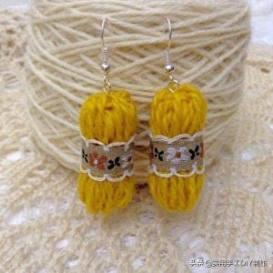 ​「针织作品」可爱精致的毛线团小饰品