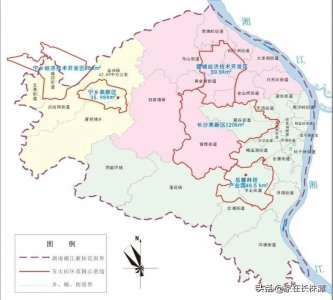 ​包含九华、湘阴！湘江新区开始制作新地图了