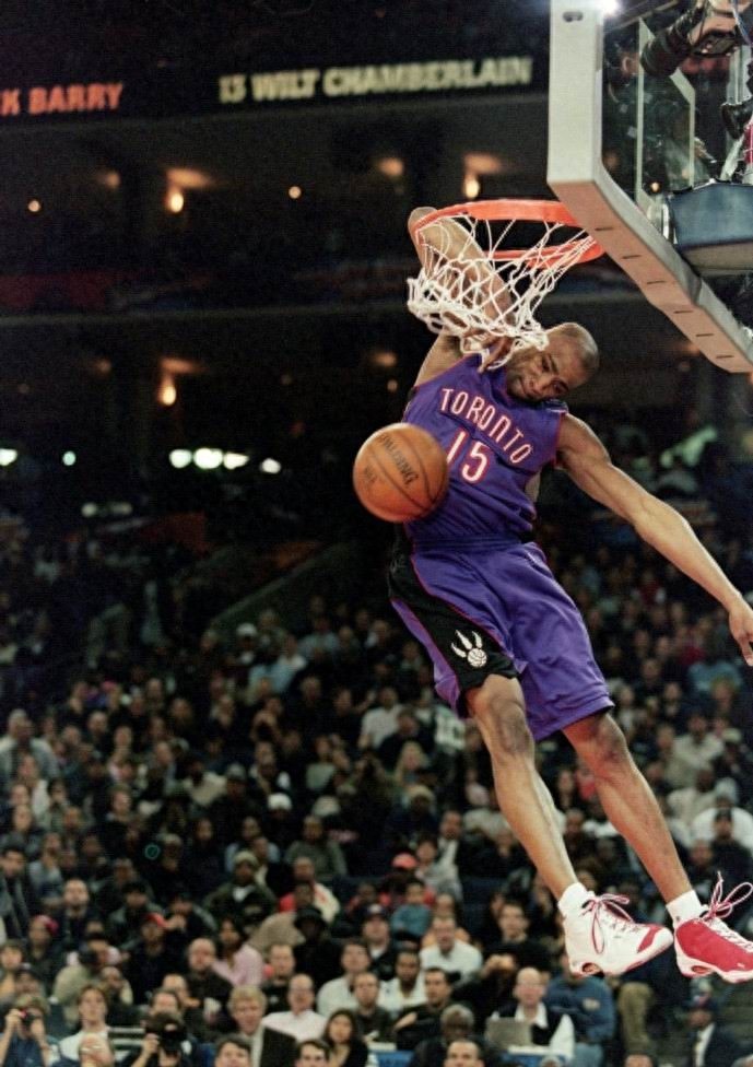 2000年 最完美的扣篮大赛，麦迪为了表哥 卡特完美表现！