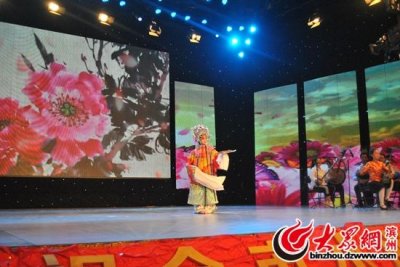 ​开发区一中参加滨州市＂我是小戏迷＂演出