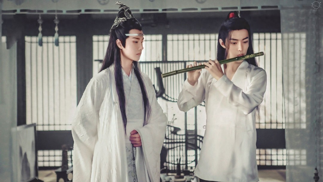 一组《陈情令》蓝忘机和魏无羡高清无水印壁纸，喜欢赶紧保存吧