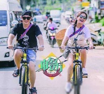 ​baby太忙，黄晓明独自游迪士尼，同行撞脸马天宇看到评论我却