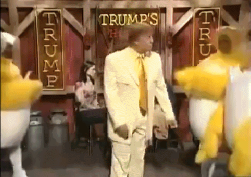 特朗普年轻时候生活（特朗普穿衣品味差）(13)