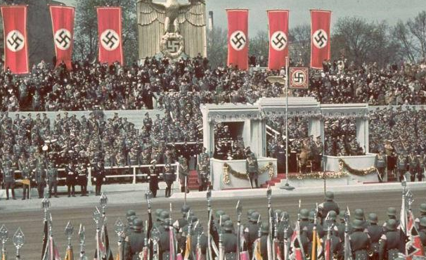 德国纳粹的标志意味着什么（红色象征我们这个运动的社会意义）(3)_