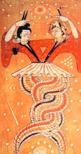 ​在古画中，为何女娲和伏羲是兄妹俩在交尾，原来寓意如此深刻