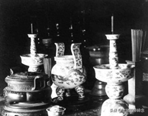 老照片，民国时期的北京白云观，京津最灵验的道观