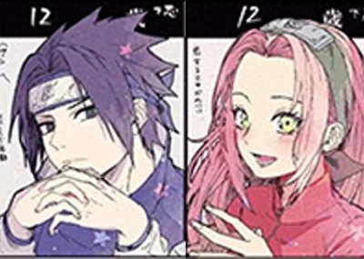 ​火影忍者：佐助和小樱的成长过程，小樱可爱，佐助还是赚了