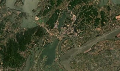 ​引江济淮工程，功在当代，利在千秋，最新卫星图来喽