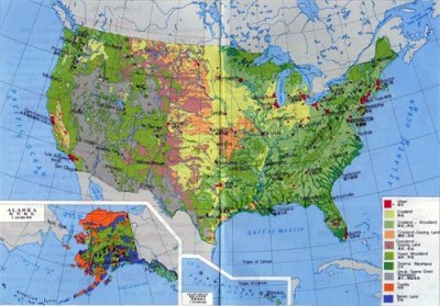 ​都说美国的地理位置好，和我们相比如何