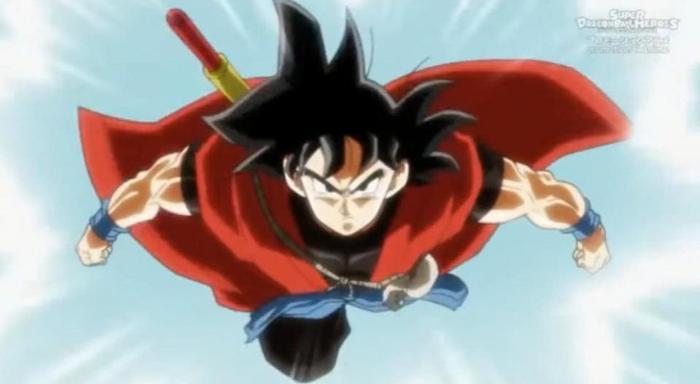 《龙珠英雄》第一集：大特兰克斯被抓，超蓝悟空对战超四悟空