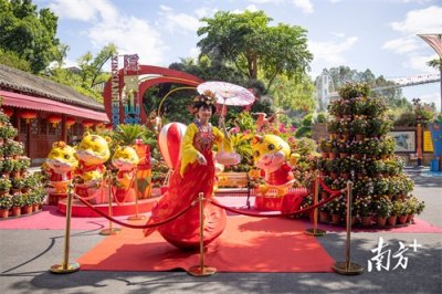 ​常平焕新｜东莞隐贤山庄春节上新，国潮幻影节里的年味足