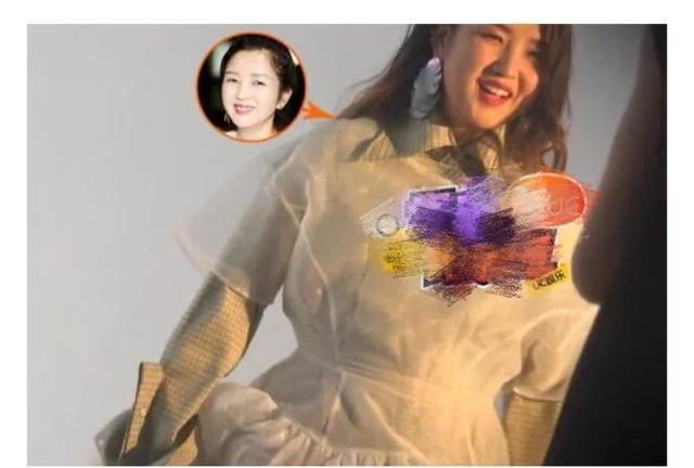 何洁修图风波后大胆拍摄杂志封面,再秀性感纱裙美照无惧发福