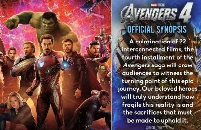 《复仇者联盟4》官方给出剧透，绝对震撼，漫威将走向新的起点