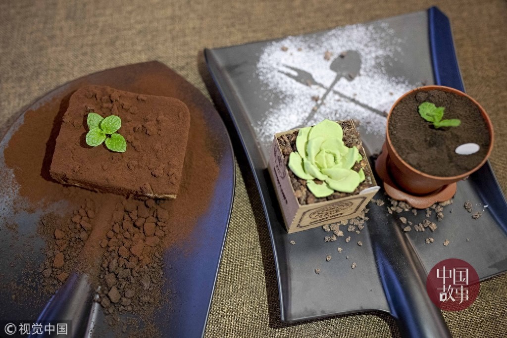 双十一后“吃土”快闪店登场 留学生惊呼“土太好吃”