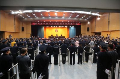 ​朔州朱强黑社会䅁一审宣判：主犯领刑25年