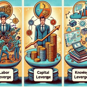 ​三种杠杆：劳动、资本和知识