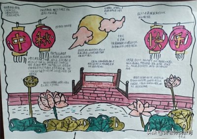 ​巧手绘中秋——中秋节手抄报作业展示