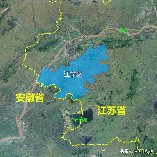 南京市地图区域划分高清（快速了解江苏省南京各市辖区）(9)