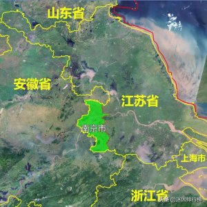 ​南京市地图区域划分高清（快速了解江苏省南京各市辖区）