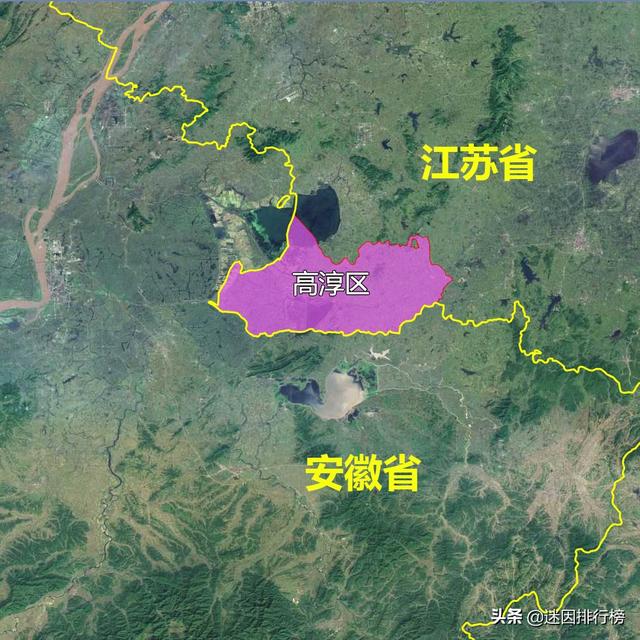 南京市地图区域划分高清（快速了解江苏省南京各市辖区）(13)